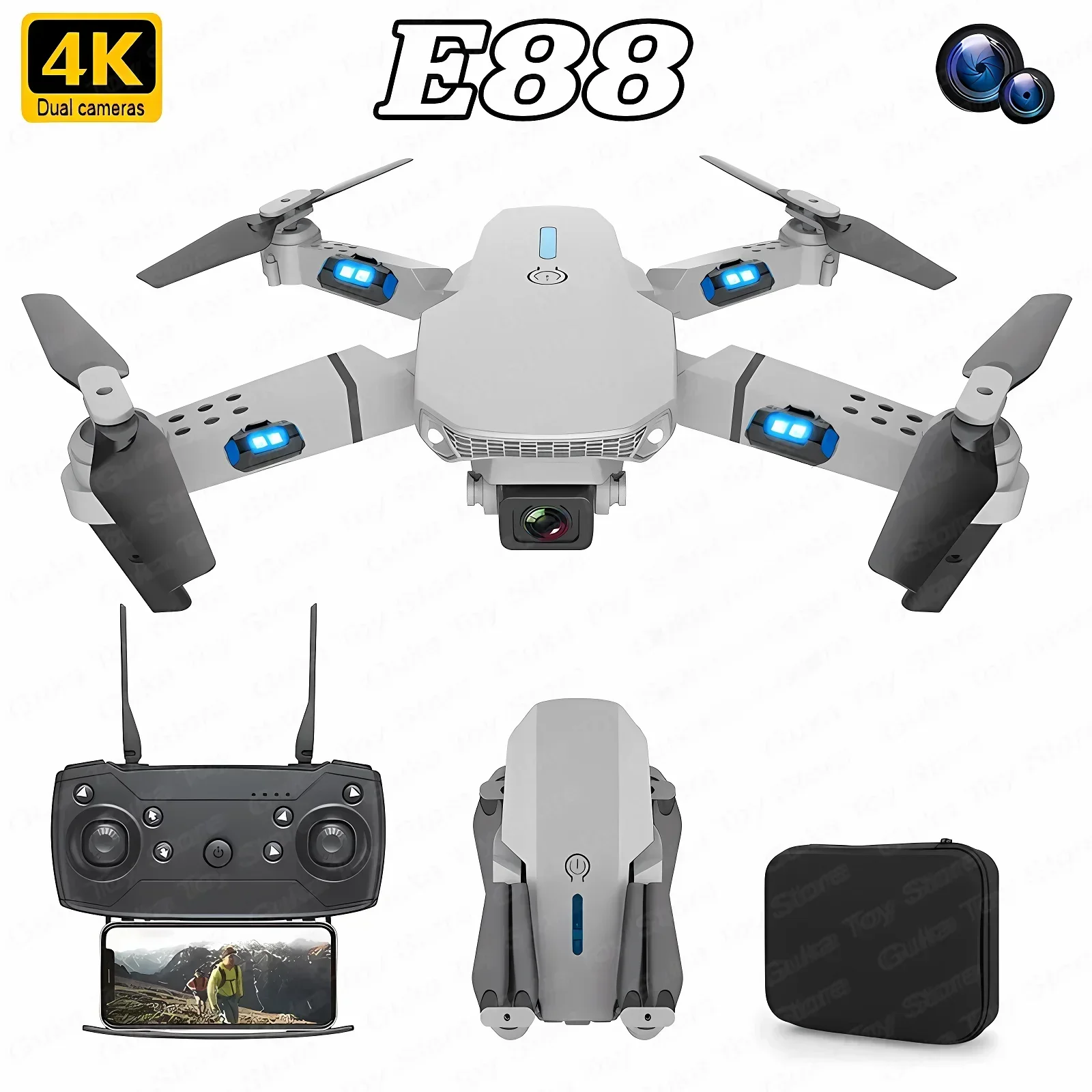 Drone Battery Case - E88 Pro WIFI FPV Drone gran
