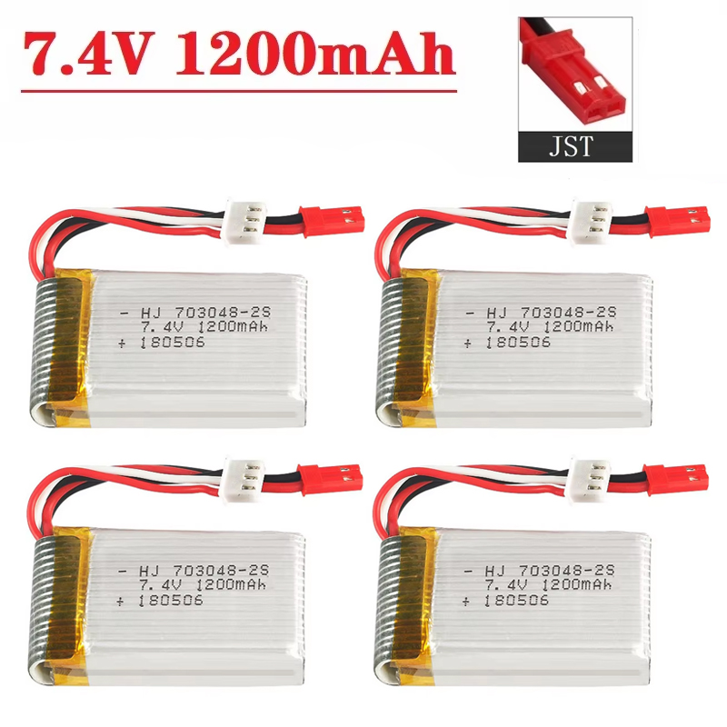 Batería Lipo 2S 7.4V 1200mAh 7 - Drone Battery Plate reseña y precio