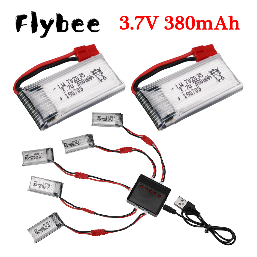 Batería Lipo de 3,7 V, 380mAh  - Drone Battery Lipo reseña y precio