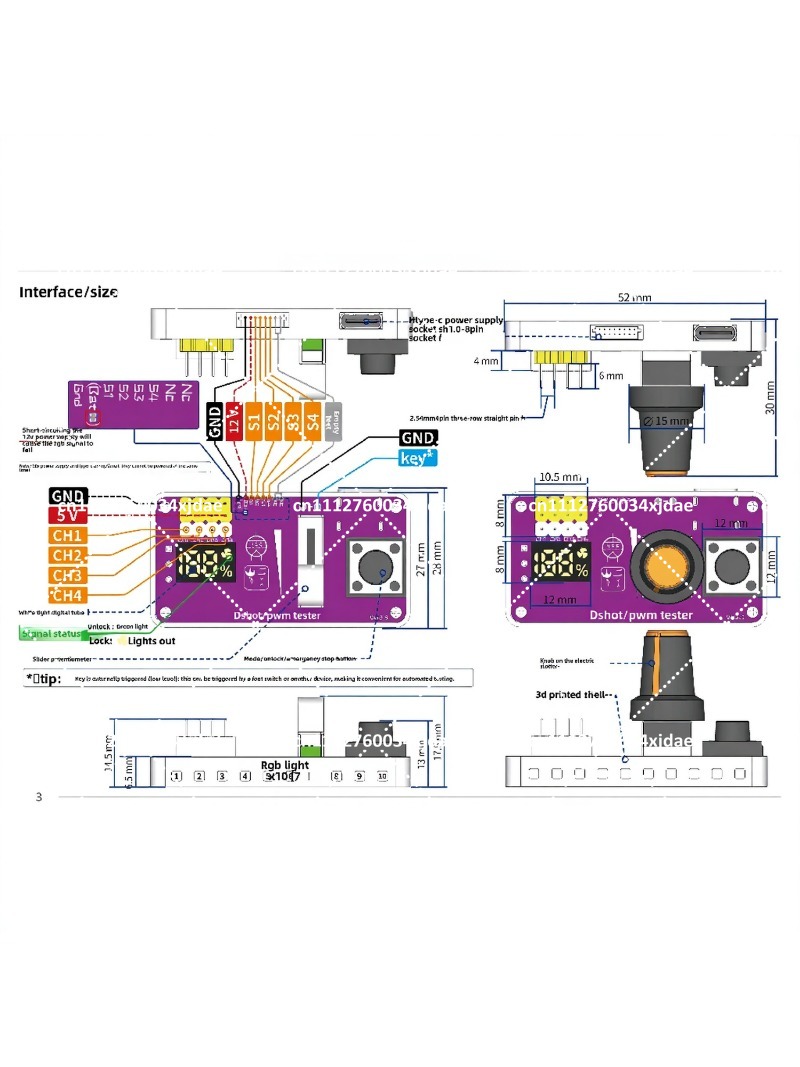 Probador de Servomotores para  - Drone Battery Voltage Checker reseña y precio